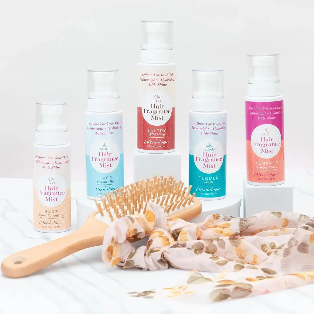 PREORDER: 6 Scented Hair Fragrance Mist for Women - Long Lasting Perfume Spray for Hair Care, Styling & Daily Use (Floral, Fruity, Fresh Scents) - Perfect for Dates, Work & Special Occasions