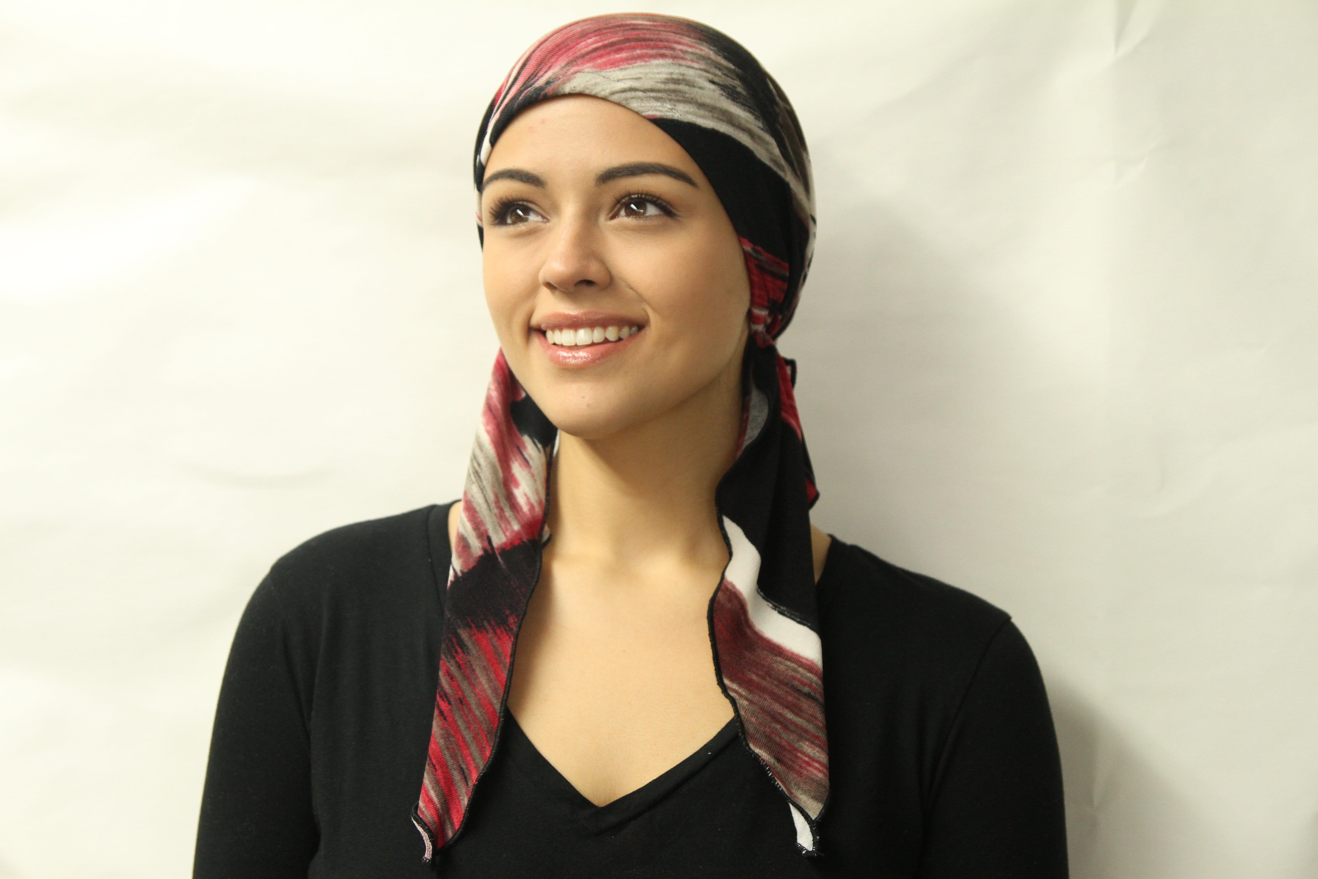 Easy-to-Wear Slip-On Pre-Tied Hijab Head Scarf - Modern Fitted Head Cover for Women - Made in USA - Perfect for Daily Wear, Work & Prayer