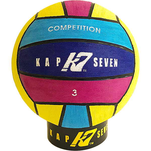 Official Size 3 Competition Water Polo Ball - Professional Grade for Pools & Training | Perfect for Games, Practice & Swim Team Use