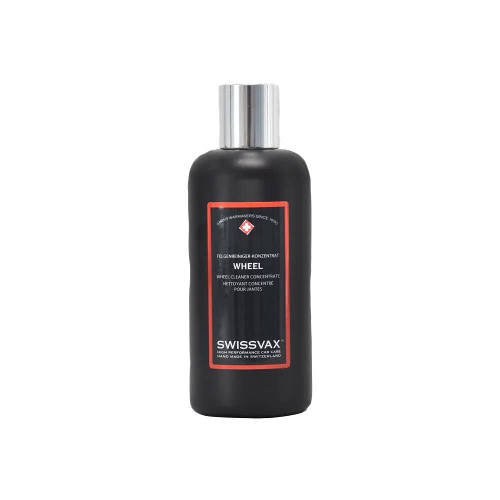 SWISSVAX Wheel Cleaner Concentrate - Gentle & Effective 250ml Wheel Cleaner for Cars, Motorcycles & Bikes - Safe for Alloy, Chrome & Painted Wheels