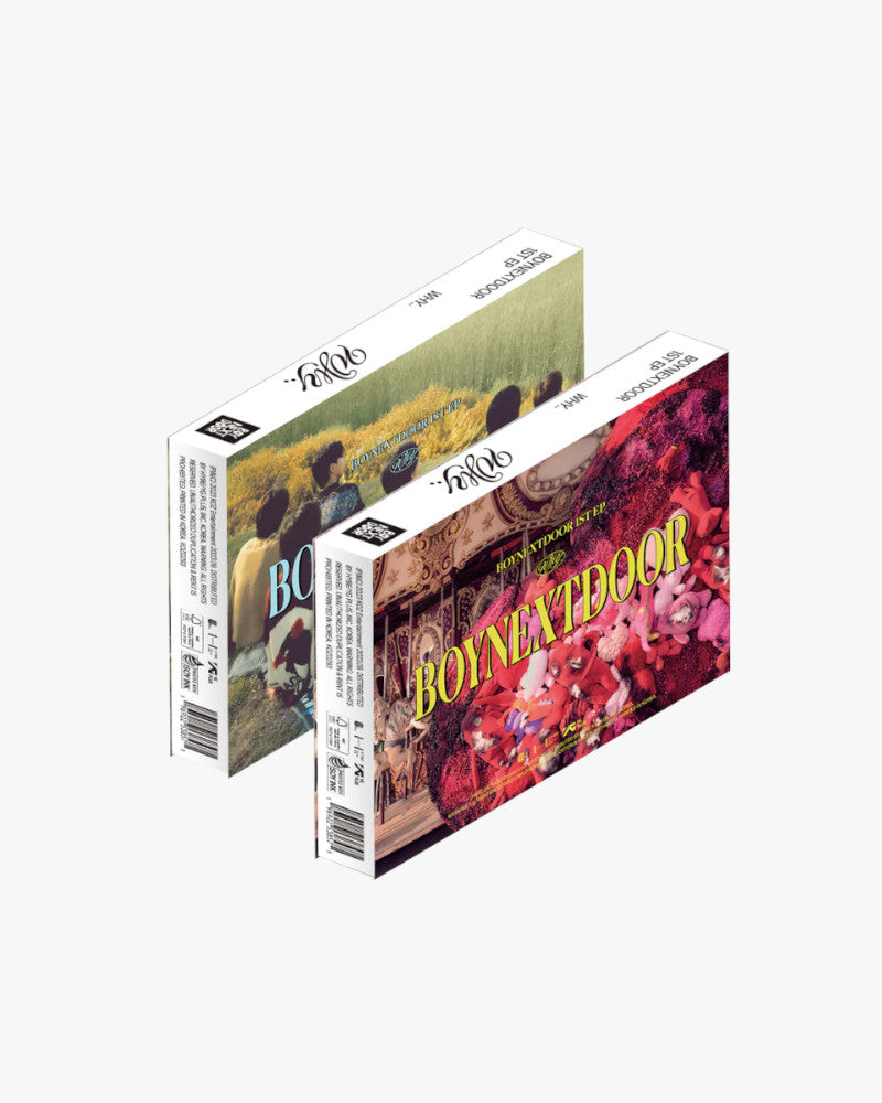 BOYNEXTDOOR 1ST MINI ALBUM [WHY..] (2 Versions) - K-Pop Collectible CD for Fans | Perfect for Gift Giving & Music Collections