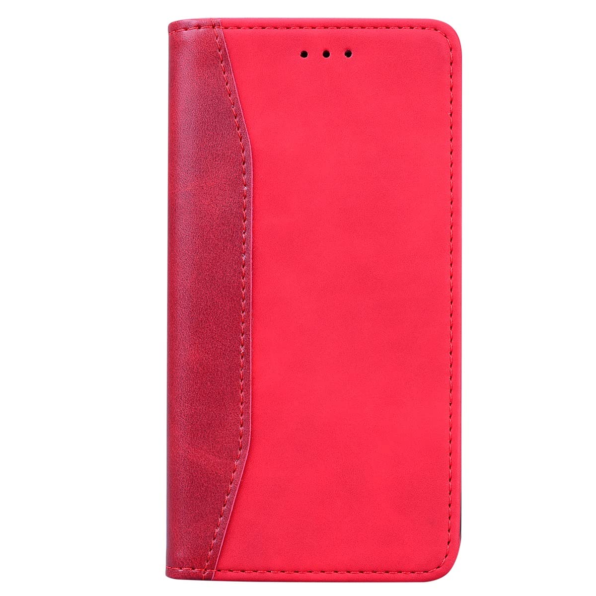 Samsung Galaxy M51 Flip Phone Case - PU Leather Wallet Cover with Card Slots, Stand Feature & Wrist Strap | Protective Bifold Case for Everyday Use, Travel & Business Meetings