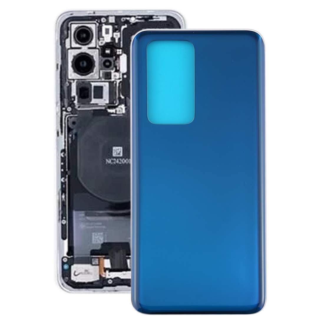 Huawei P40 Pro Replacement Battery Back Cover - Durable Phone Case for Huawei P40 Pro - Perfect for Protection & Style (Black, Blue, Red) | Ideal for Everyday Use, Travel & Work