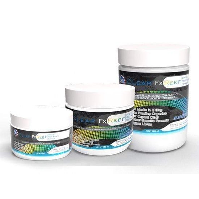 Blue Life Clear FX Reef - Premium Coral Reef Aquarium Water Clarifier for Saltwater & Marine Tanks - Removes Haze & Improves Water Clarity - Ideal for Reef Tanks, Fish-Only Systems & Coral Frag Tanks