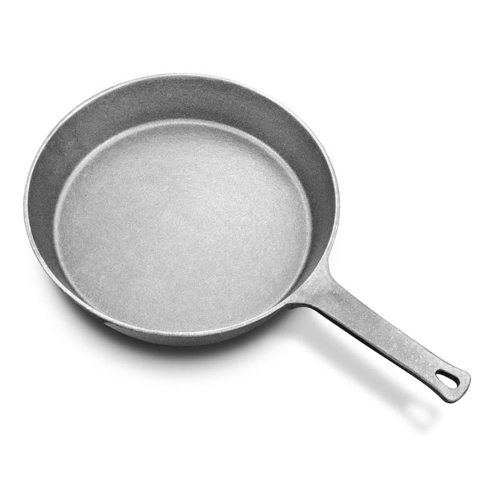 Premium Gourmet Grillware Chef Pan - Nonstick Cast Iron Skillet for Professional Cooking | Perfect for Grilling, Searing & Stir-Frying at Home or Outdoor BBQ