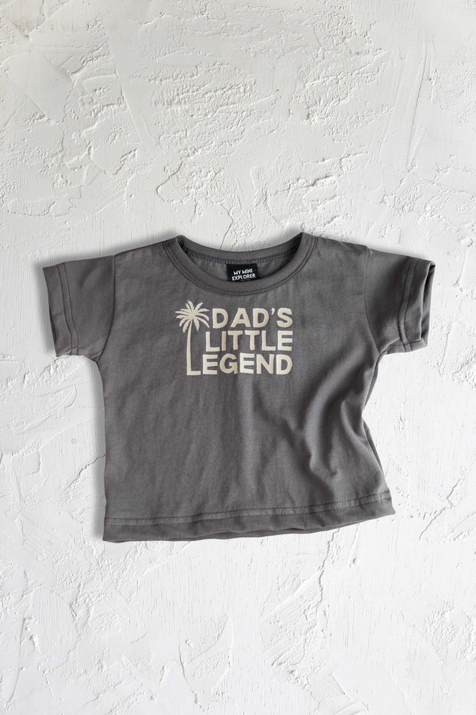 Dad's Little Legend T-Shirt - Funny & Cute Graphic Tee for Kids - Perfect for Father's Day, Birthdays & Family Outfits