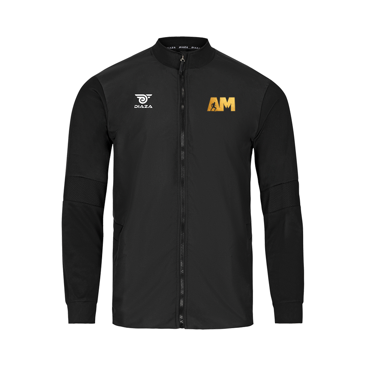 AM Training Midnight Diaza Jacket - Lightweight Waterproof Windbreaker for Men & Women - Perfect for Running, Hiking & Outdoor Activities