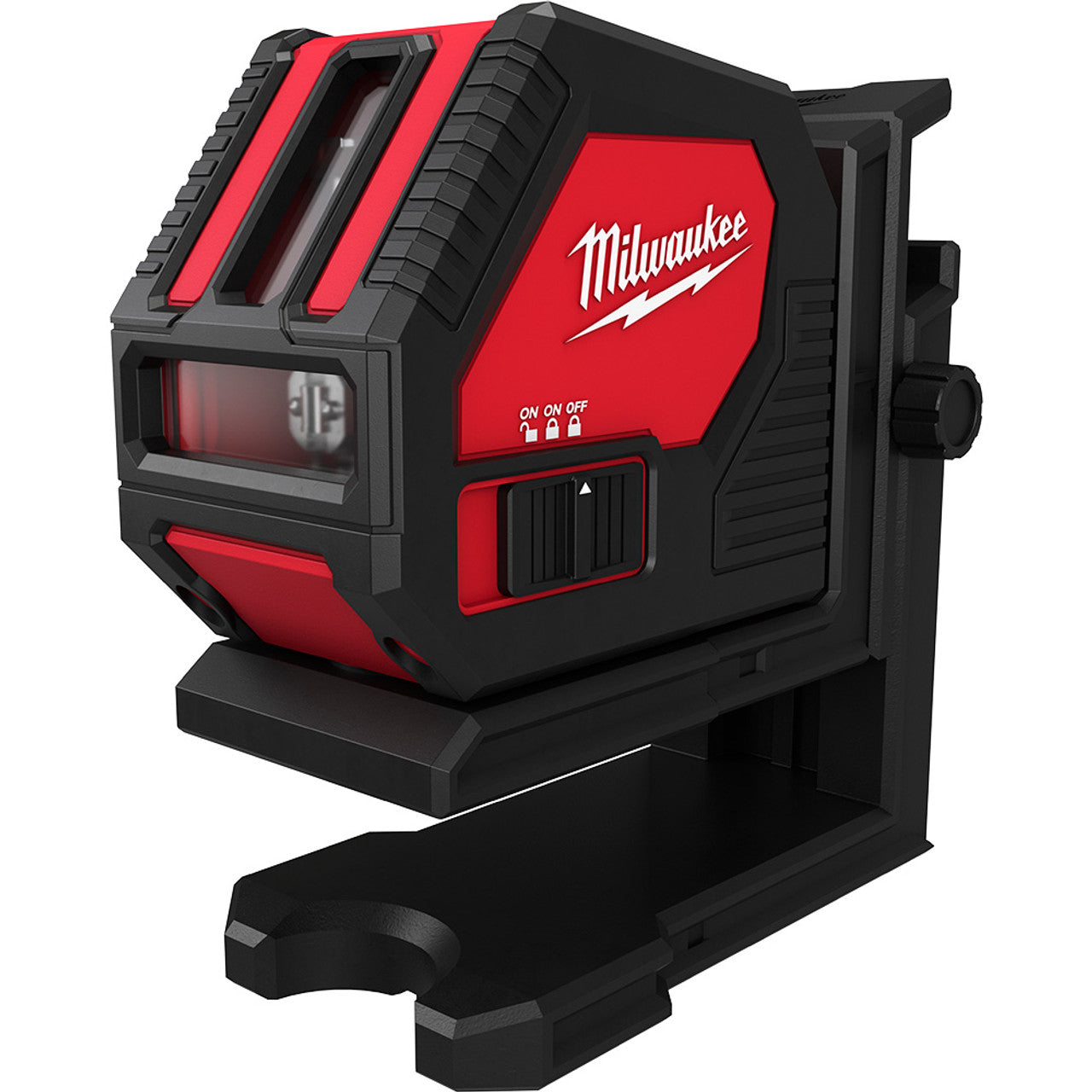 Milwaukee 3421 Green Cross Line Laser - Self-Leveling Laser Level Tool for Construction, Carpentry & DIY Projects - Perfect for Wall Alignment, Tile Installation & Framing