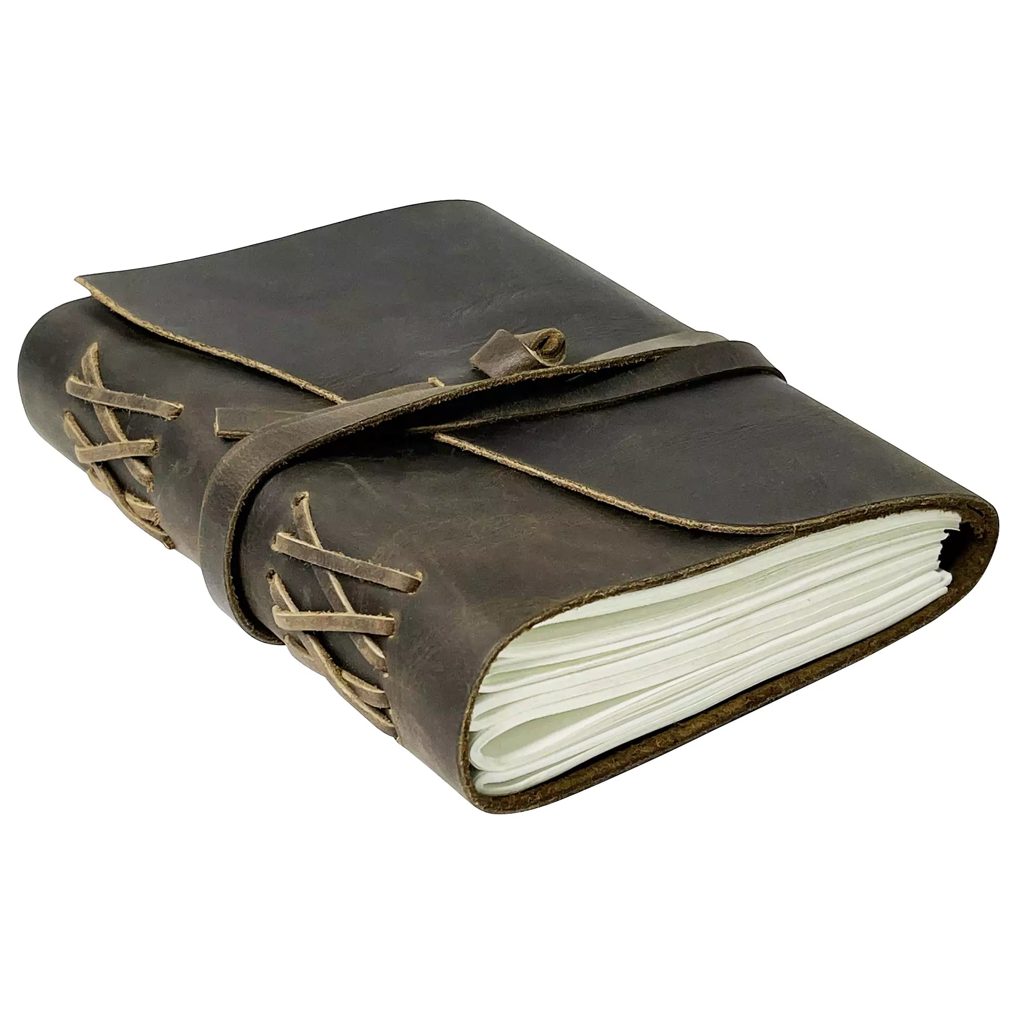 Premium Leather Journal - Lined & Ruled Travel Notebook for Writing, Sketching & Note Taking - Perfect for Journaling, Travel Diary & Gift Giving