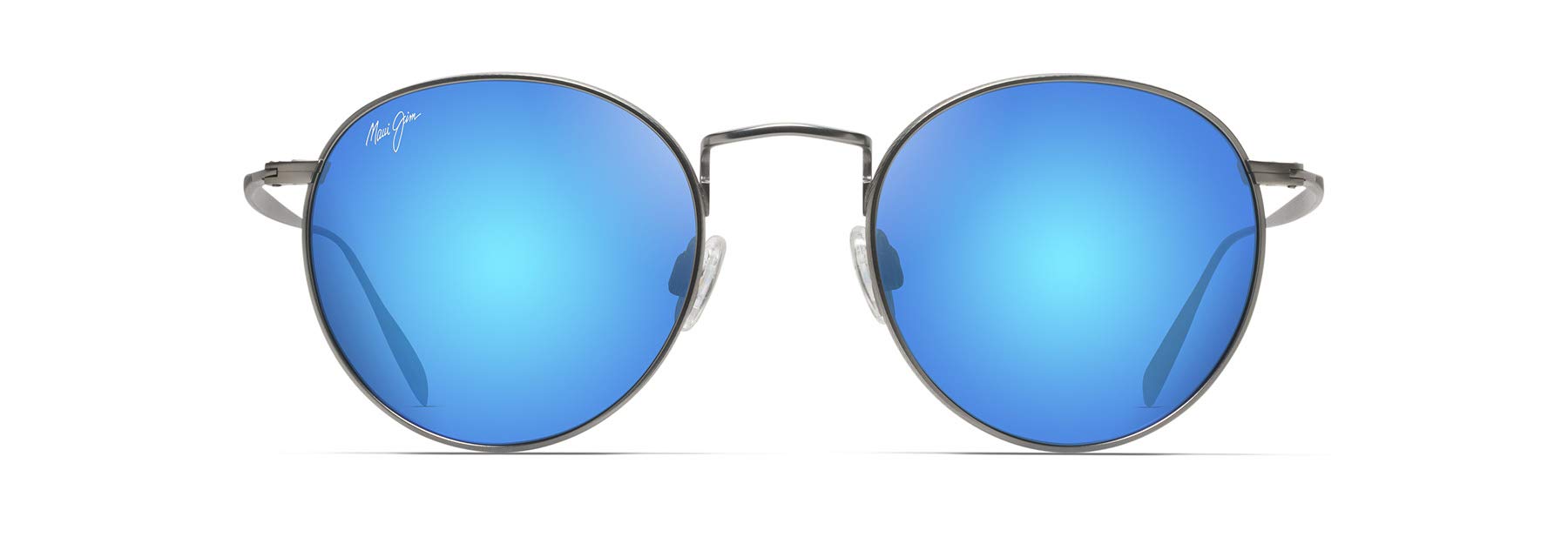 Maui Jim Nautilus Asian Fit Square Sunglasses for Men & Women - Polarized UV Protection - Lightweight Comfortable Frame - Perfect for Driving, Beach & Outdoor Activities