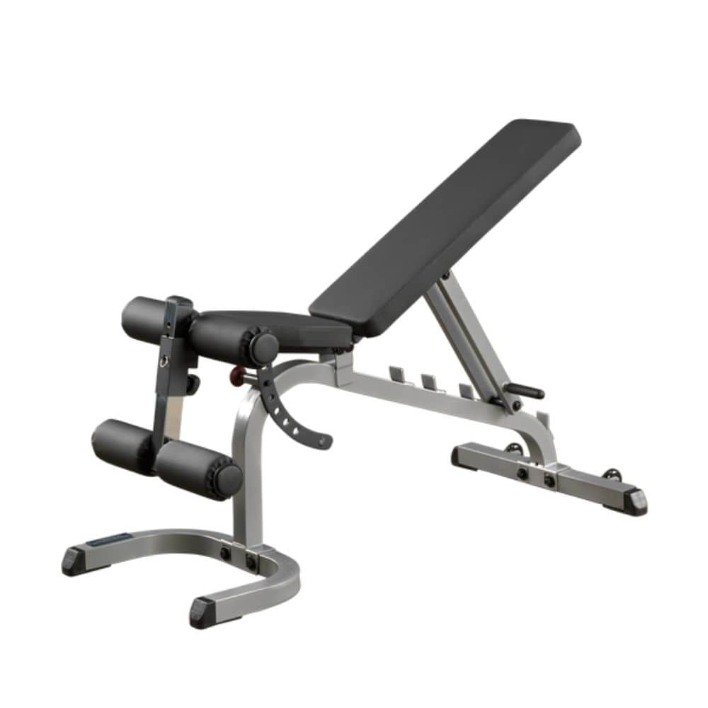 Body Solid GFID31 Adjustable Flat Incline Decline Weight Bench for Home Gym - Perfect for Strength Training & Full-Body Workouts