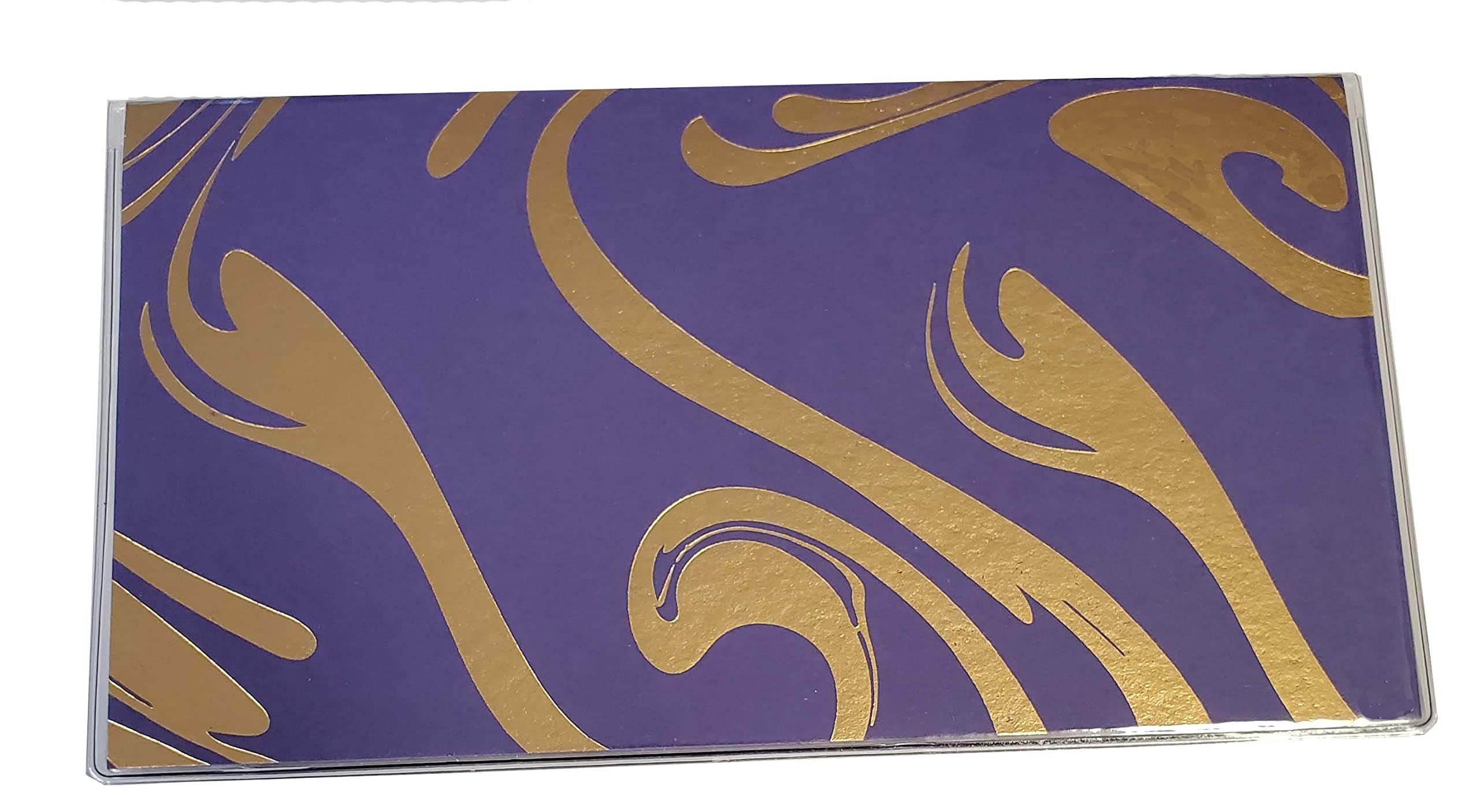 2023-2025 3 Year Pocket Planner Calendar with Notepad - Purple Swirl Design | Compact Monthly Organizer for Students, Professionals & Travel | Perfect for Scheduling, Journaling & Daily Planning