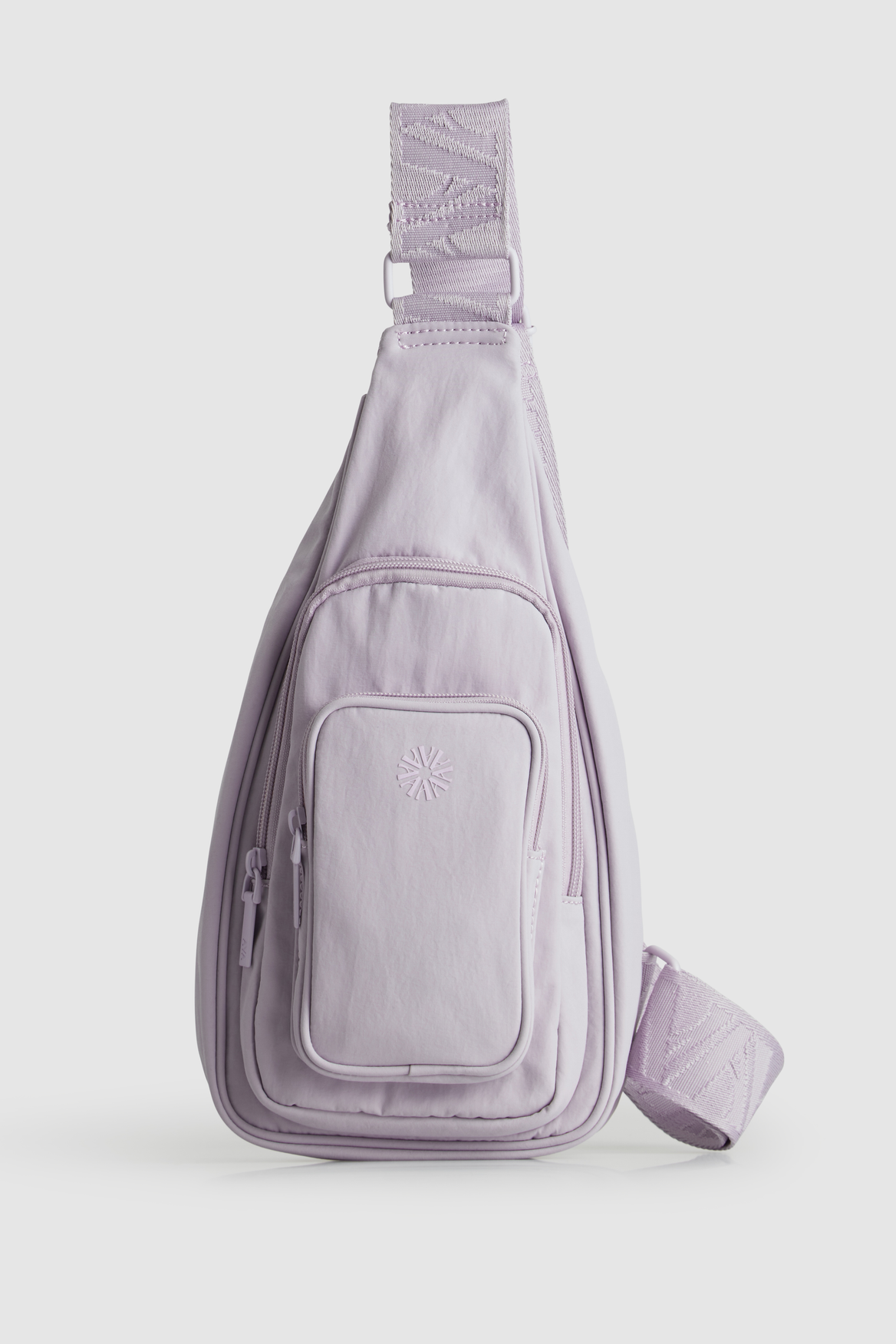 Gia Multi-Pocket Nylon Sling Bag for Men & Women - Lightweight Crossbody Shoulder Bag with USB Charging Port - Perfect for Travel, Hiking, and Everyday Use