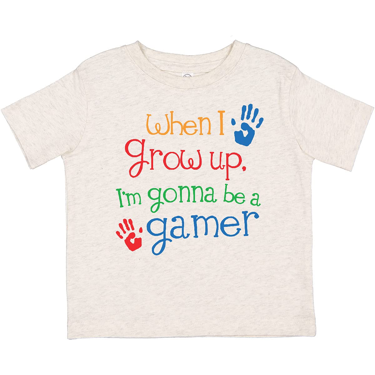 Inktastic Future Gamer Video Games Toddler T-Shirt - Cute Gaming Graphic Tee for Baby Boys & Girls - Perfect for Playdates & Family Game Nights