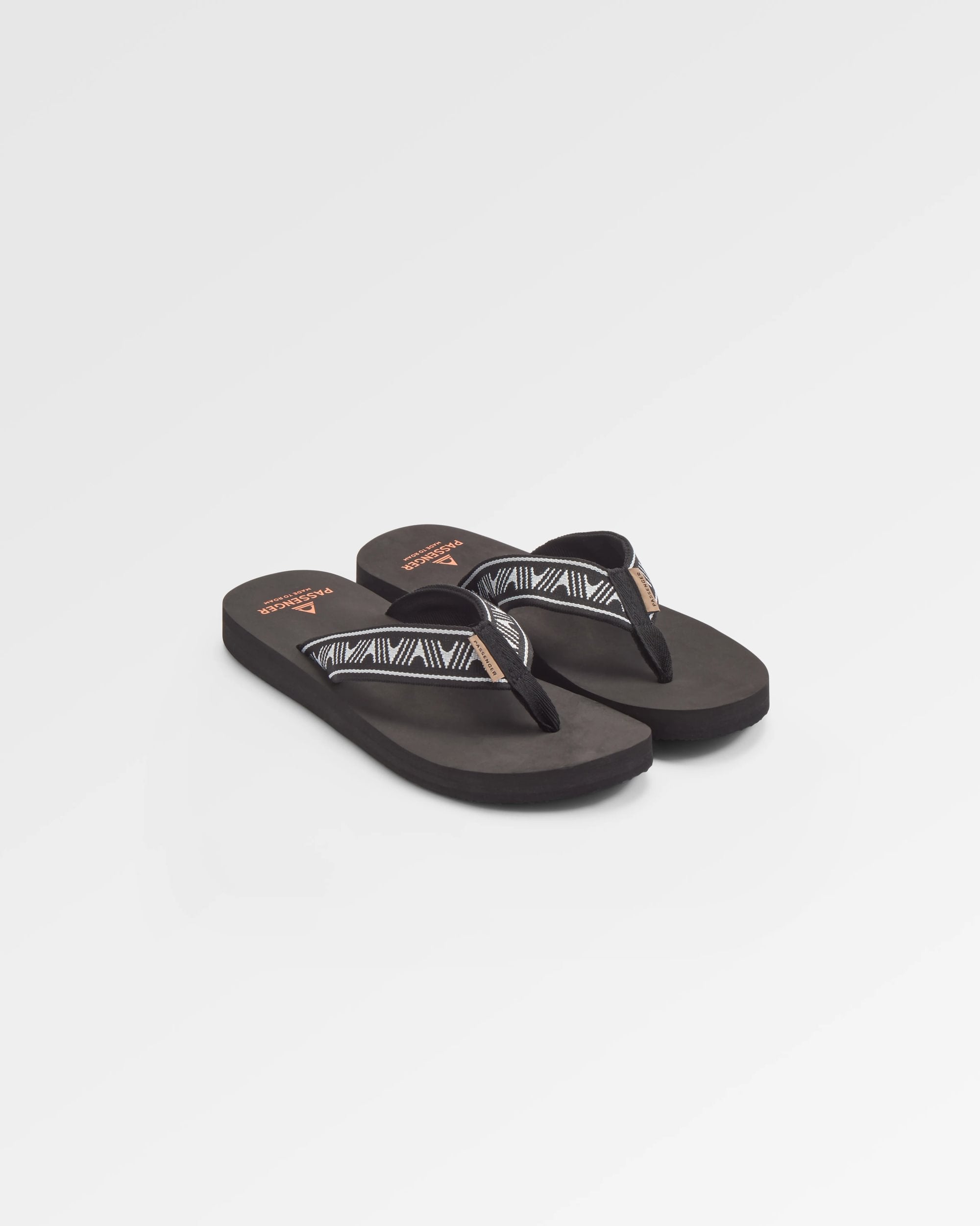 Malibu Flip Flops for Women - Comfortable Trail Sandals with Monochrome Design | Perfect for Beach, Pool, and Summer Outdoor Activities