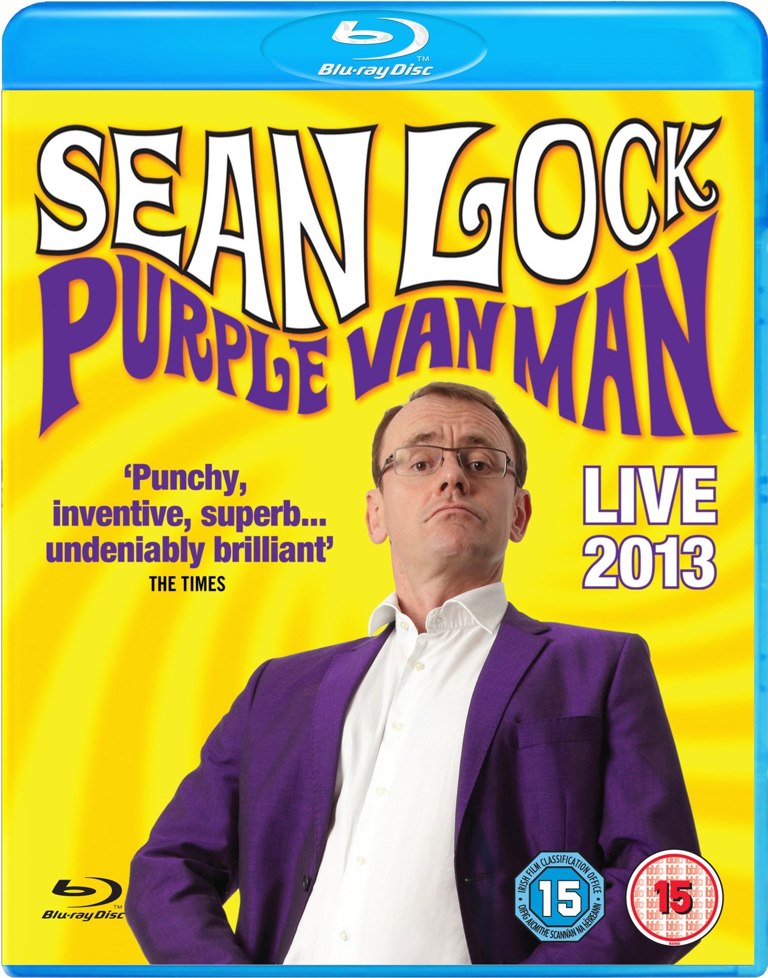 Sean Lock: Purple Van Man - Stand-Up Comedy DVD - Hilarious British Humor for Home Entertainment & Gifts