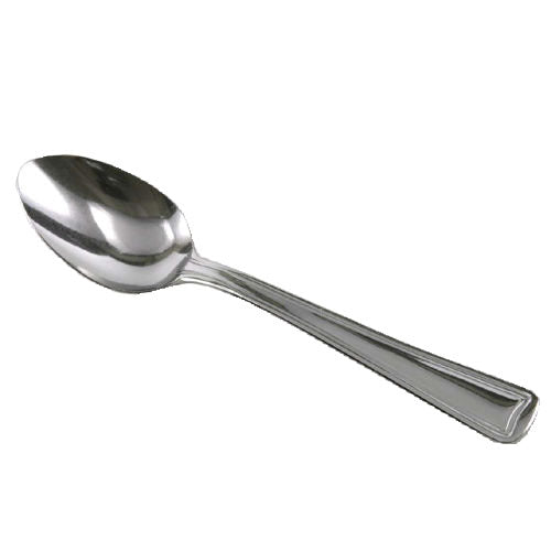 Browne 502623 Royal Stainless Steel Teaspoon - Elegant Silverware for Tea, Coffee, Desserts & Fine Dining