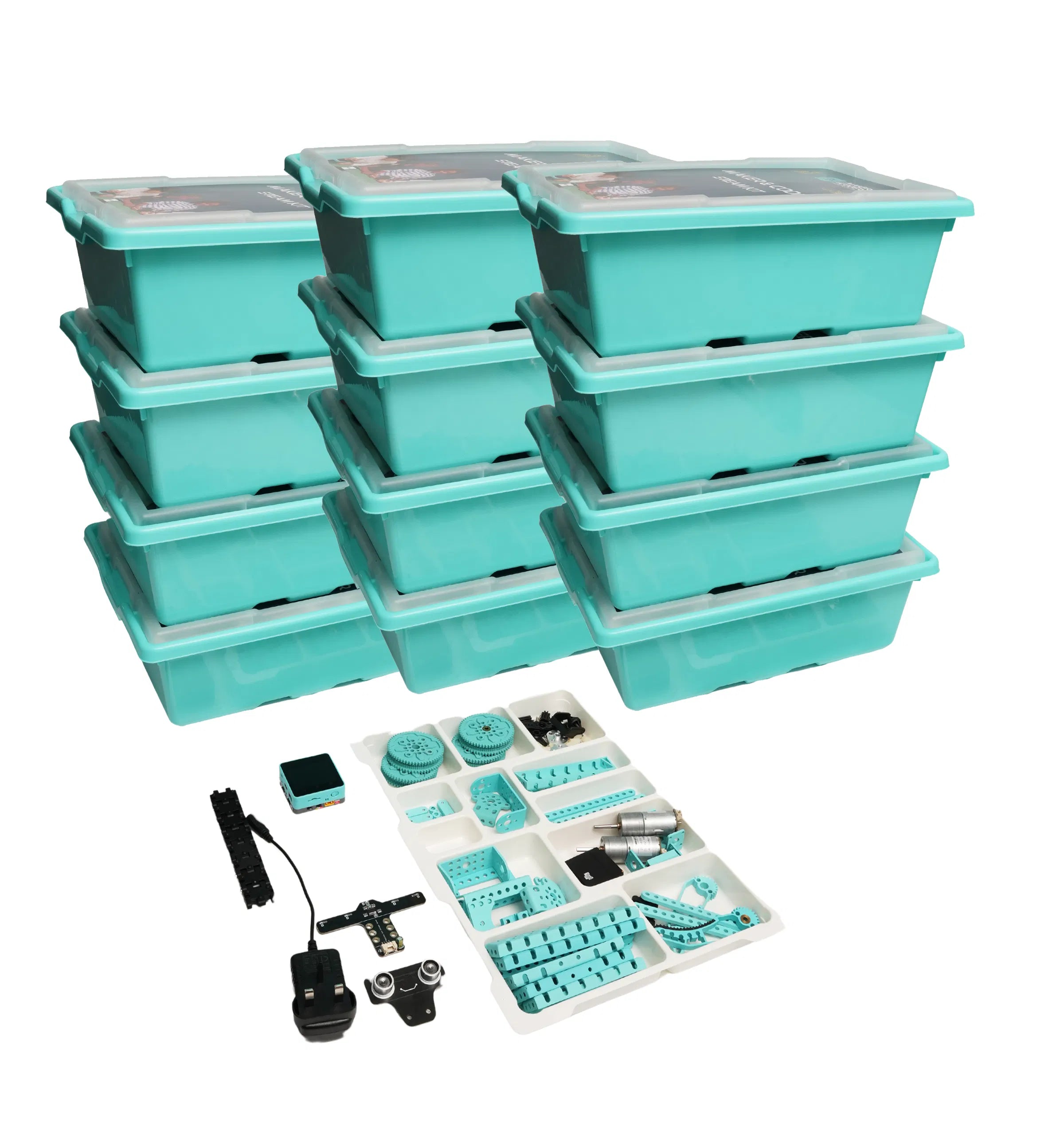 Maker and Coder STEAM Kit - Educational Coding & Robotics Class Pack for Kids | Perfect for STEM Learning, Classroom Activities & After-School Programs
