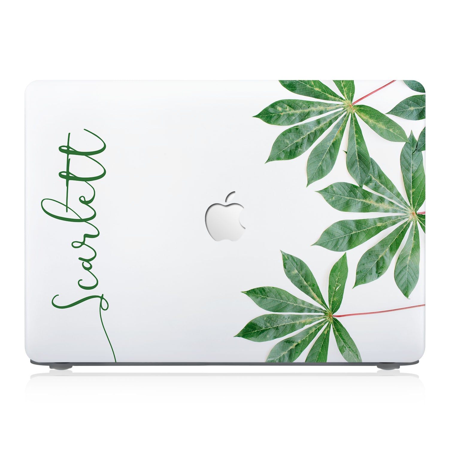 Premium MacBook Pro/Air Protective Case with Elegant Flat Flower Design - Durable & Stylish Cover for Work, Travel & Everyday Use