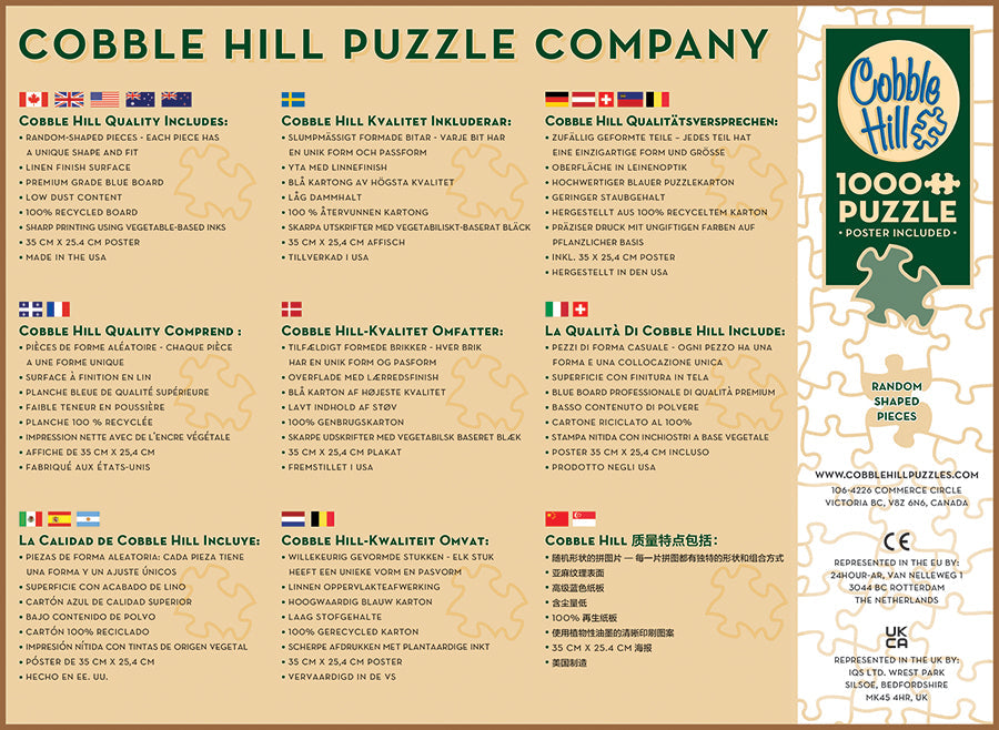 Doodletown: Call of the Wild 1000 Piece Jigsaw Puzzle for Adults - Challenging Wildlife Landscape Puzzle for Family Game Night & Relaxation