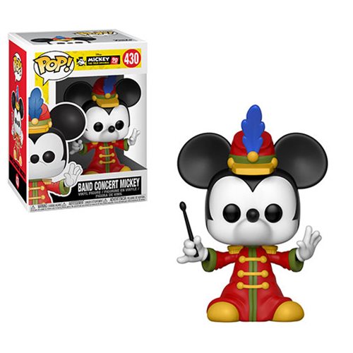 Funko Pop! Disney Mickey's 90th Anniversary Band Concert Mickey #430 Collectible Vinyl Figure - Perfect for Disney Fans, Collectors & Home Decor
