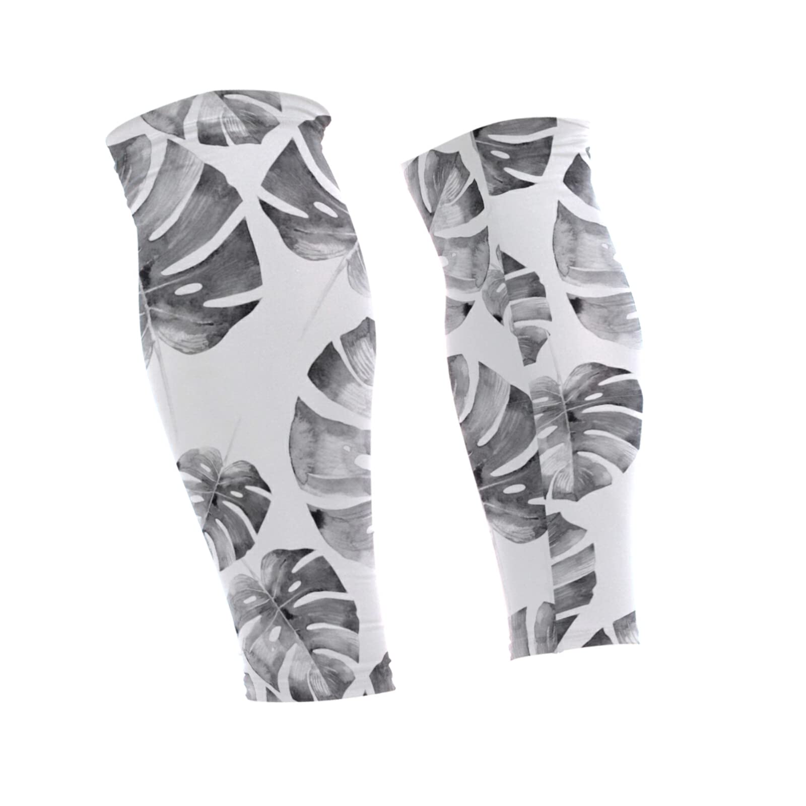 Oyihfvs 1 Pair Knee Compression Sleeves - Breathable Non-Slip Leg Guards for Running, Sports & Recovery - Support for Joint Pain Relief & Workout Protection