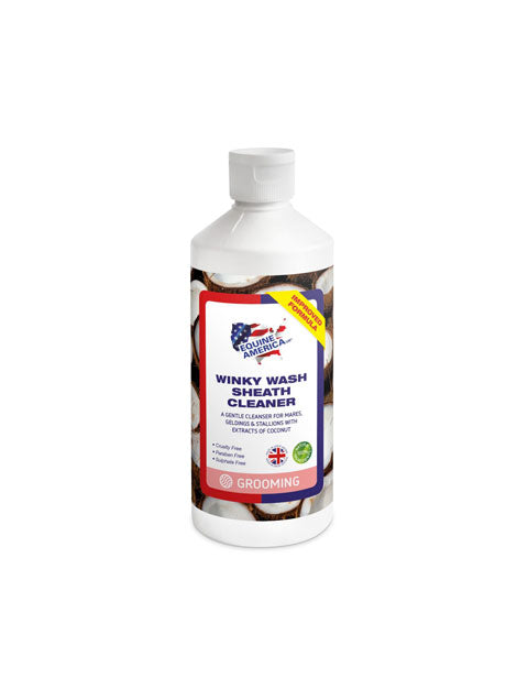 Equine America Winky Wash Sheath Cleaner for Horses - Gentle & Effective Sheath Cleaning Solution for Stallions & Geldings - Perfect for Grooming & Hygiene Maintenance