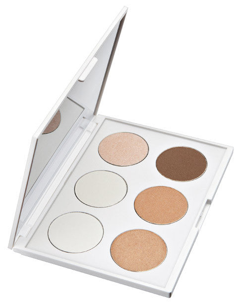 Yaby Finishing Touch Highlight Palette - Buildable & Blendable Highlighter for Face & Body - Perfect for Contouring, Strobing & Everyday Glow