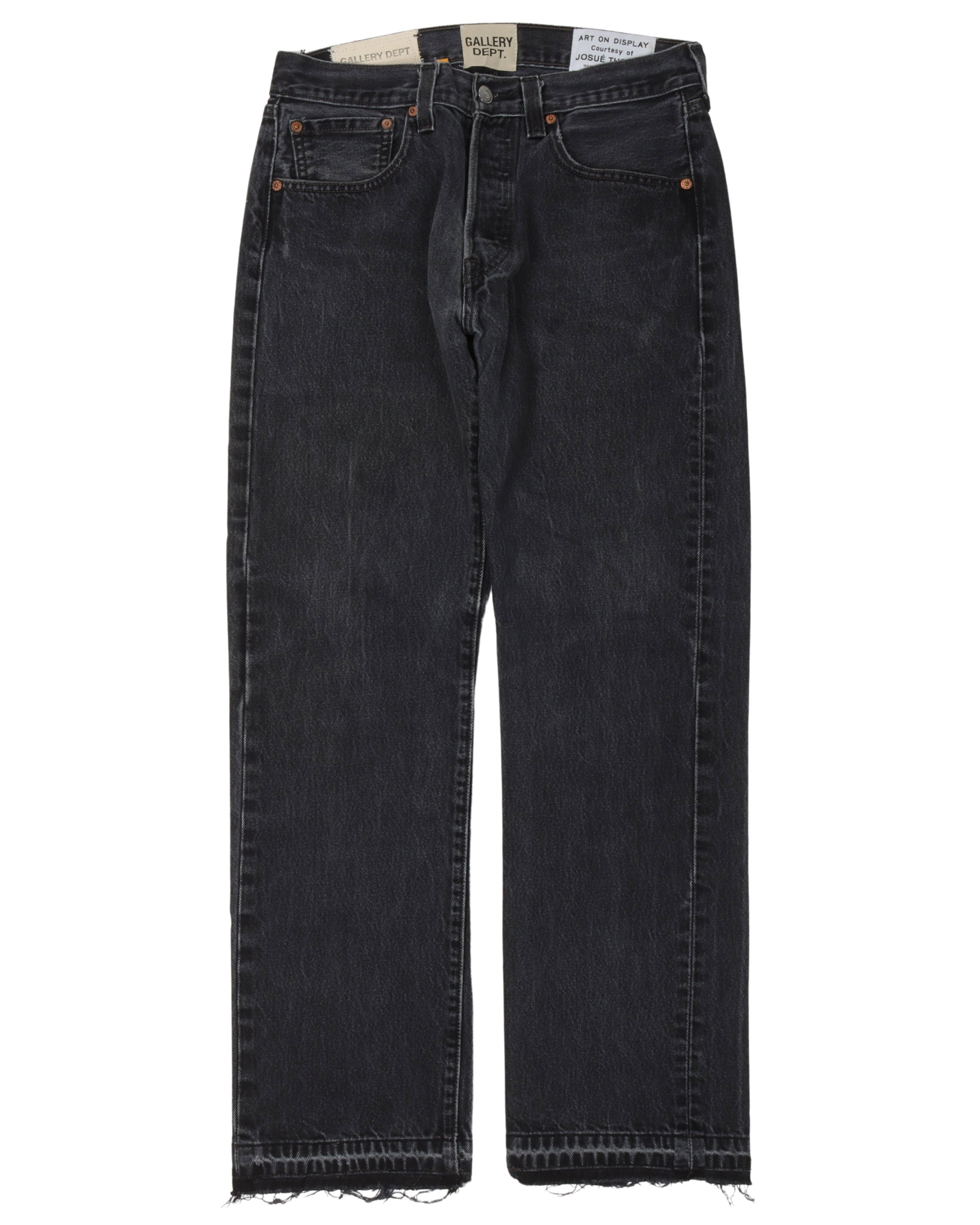 Gallery Dept 5001 High Waist Distressed Denim Jeans for Women - Vintage Style Ripped Skinny Jeans | Perfect for Casual Wear, Street Style & Night Out