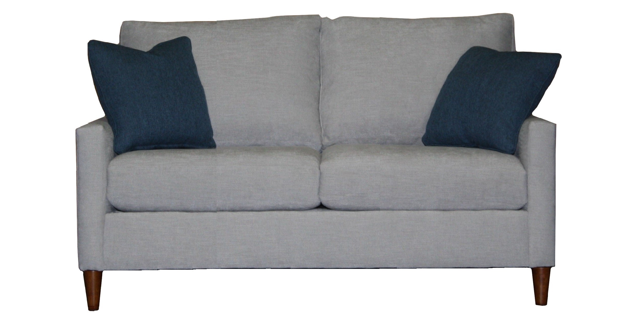 Bowie Condo Loveseat - Modern 2-Seater Sofa for Small Spaces | Comfortable Apartment Living Room Furniture for Studio, Dorm & Cozy Home Decor