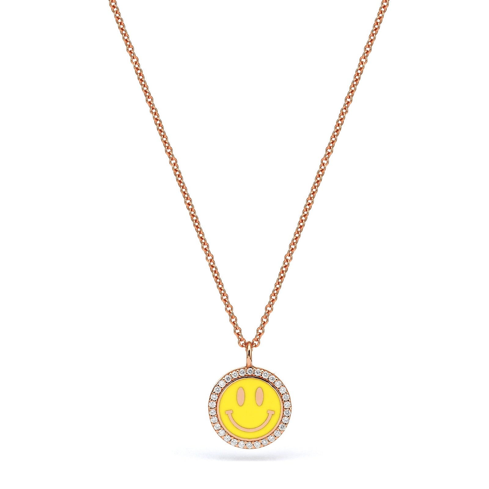Long Happy Face Necklace - Smiley Pendant Jewelry for Women, Trendy Layering Chain, Gift for Her | Perfect for Everyday Wear, Parties & Special Occasions