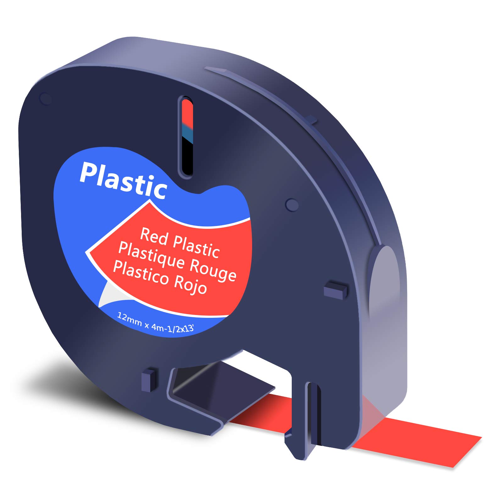 GREENCYCLE Compatible Dymo LT 91333 (S0721630) Label Tape Refills - 12mm (1/2