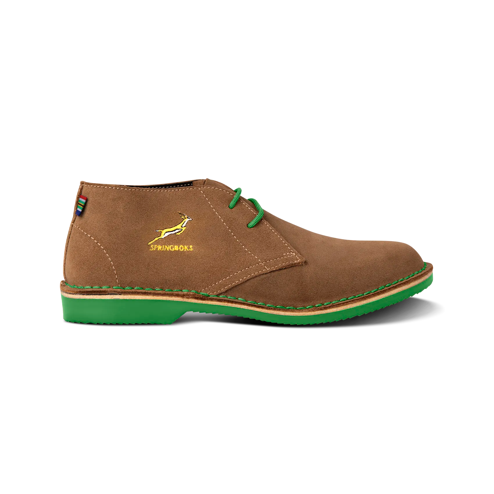 Heritage Springbok Shoes - Green Sole Comfort Sneakers for Men & Women | Casual Walking, Running & Everyday Wear