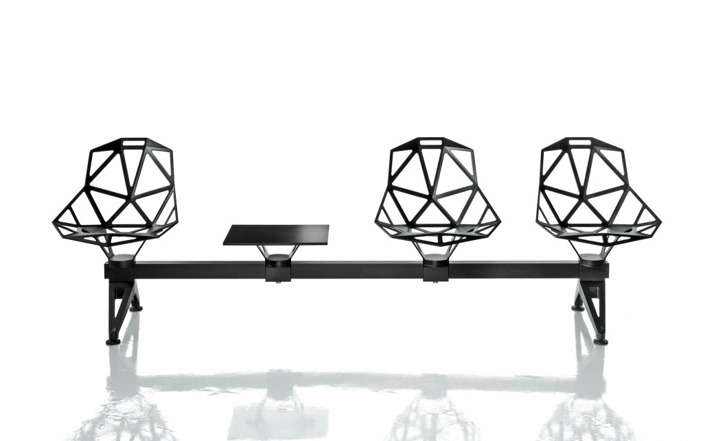 Chair_One Public Seating System - Modern 2 to 4 Seater Bar Stool Set for Restaurants, Cafes & Commercial Spaces | Durable Metal Frame & Comfortable Design