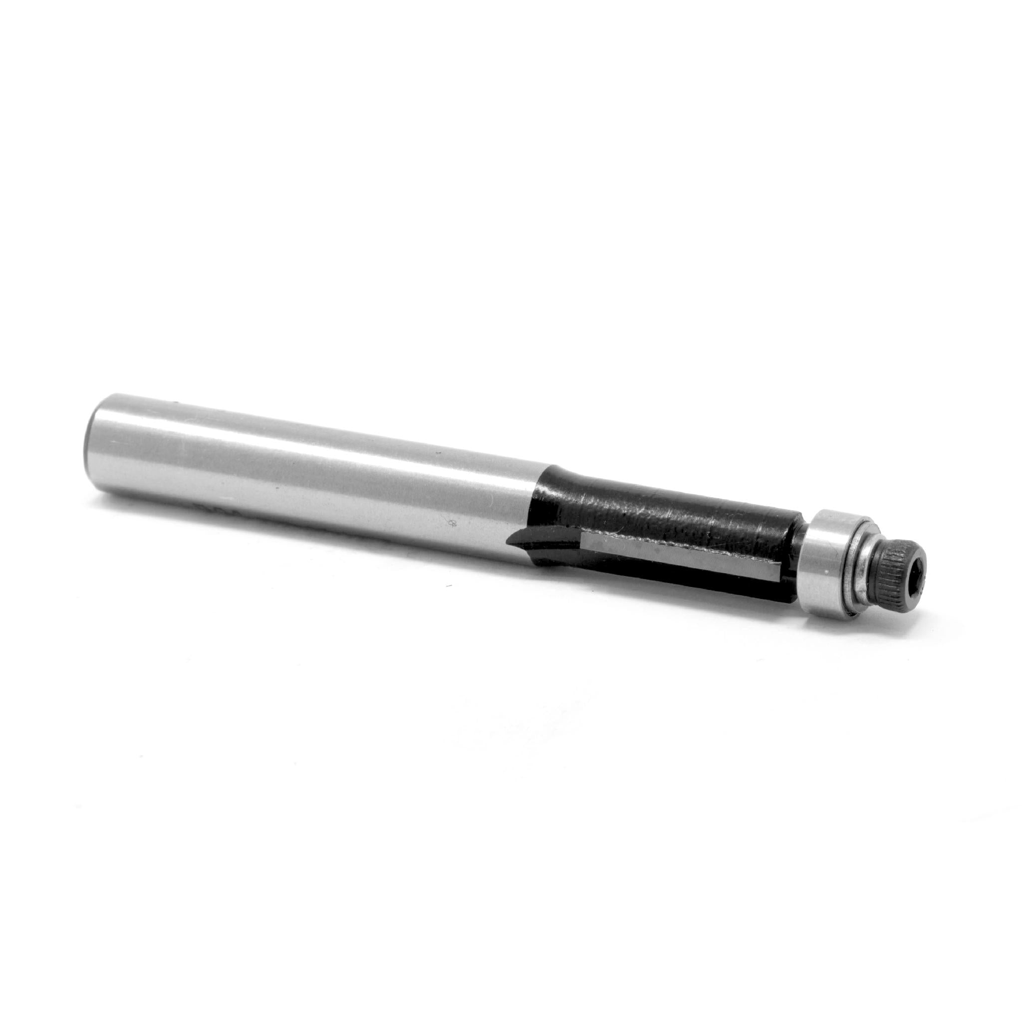 WEN RB401FT 1/4 Inch Flush Trim Carbide Tipped Router Bit with 1/4 Inch Shank - Perfect for Woodworking, Cabinet Making, and DIY Projects