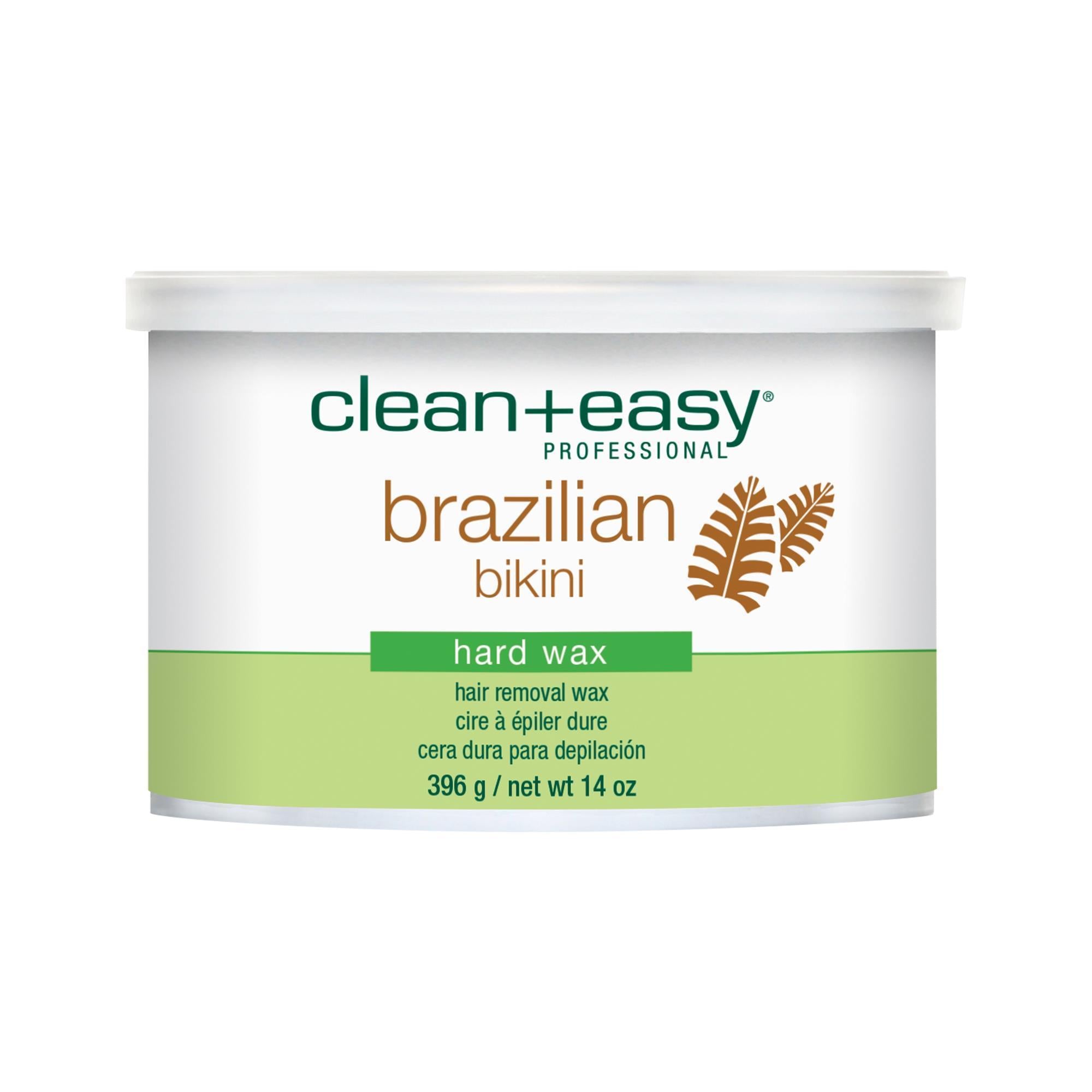 Brazilian Bikini Hard Wax Kit - Painless Hair Removal for Smooth Skin | At-Home Waxing for Women & Men | Perfect for Legs, Underarms, Bikini Area