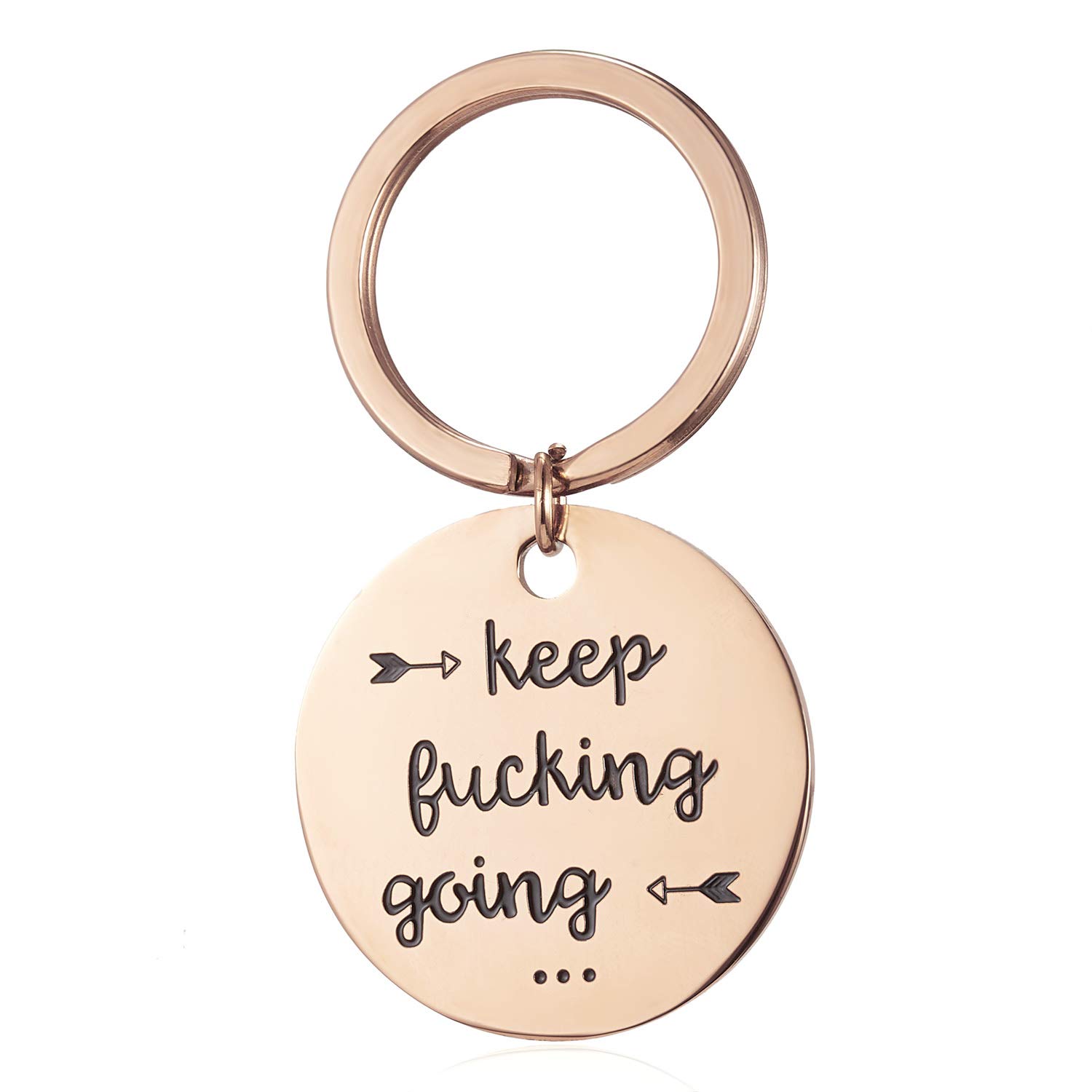RINHOO Stainless Steel Gym Keychain - Weight Plate Dumbbell Kettlebell Charms for Fitness Enthusiasts | Perfect for Gym Bags, Keyrings & Workout Motivation Gifts