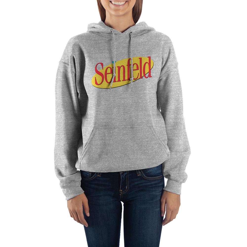 Bioworld Seinfeld Hoodie Sweatshirt | 90s Sitcom Inspired Pullover | Casual Comfort for TV Show Fans & Lounge Wear