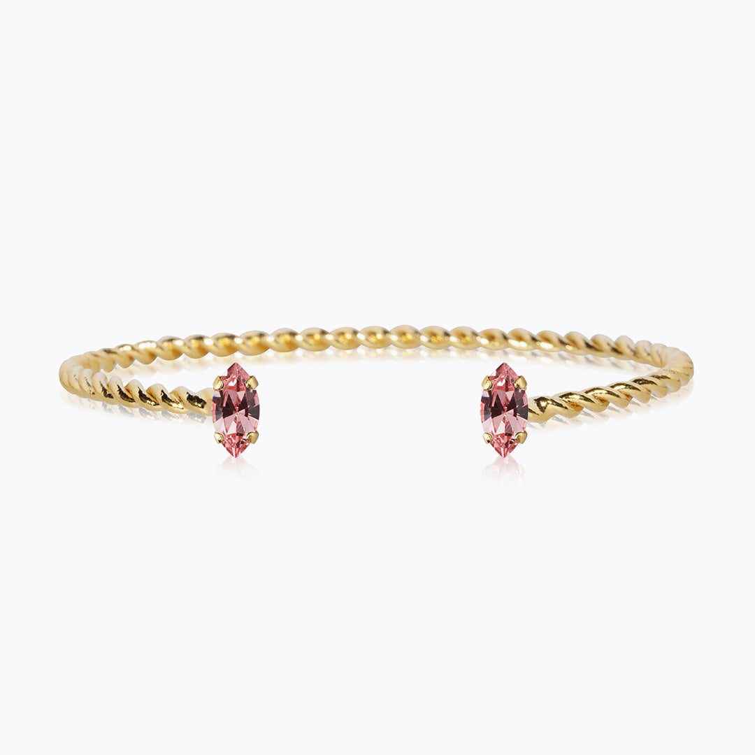 Petite Navette Bracelet in Light Rose - Elegant & Dainty Jewelry for Women | Perfect for Everyday Wear, Date Nights & Special Occasions