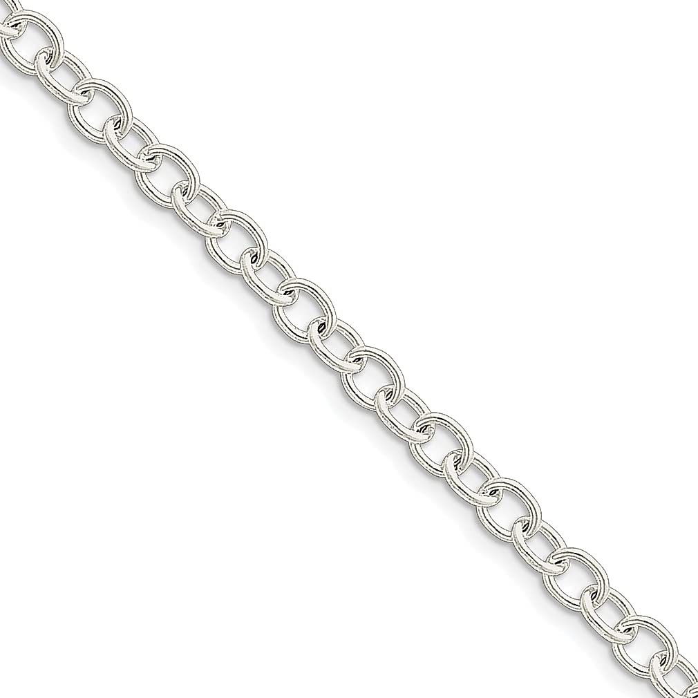 925 Sterling Silver Bracelet for Women - 6.5 Inch Rolo Chain Fine Jewelry Gift for Her, Perfect for Anniversaries, Birthdays & Special Occasions