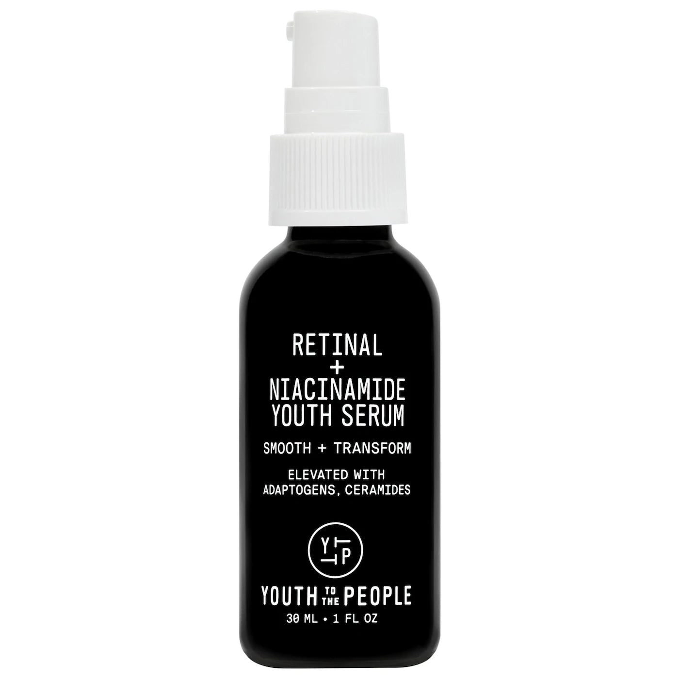 Youth To The People Retinal + Niacinamide Youth Serum 30ml - Anti-Aging Face Serum for Wrinkles & Dark Spots - Vegan & Cruelty-Free Skincare - Perfect for Night Routine & Daily Use
