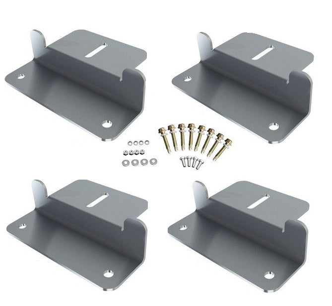 Best Solar Panel Mounting Kit for Roof & Ground - Durable & Weatherproof Solar Panel Mounting Brackets for Home & RV Use