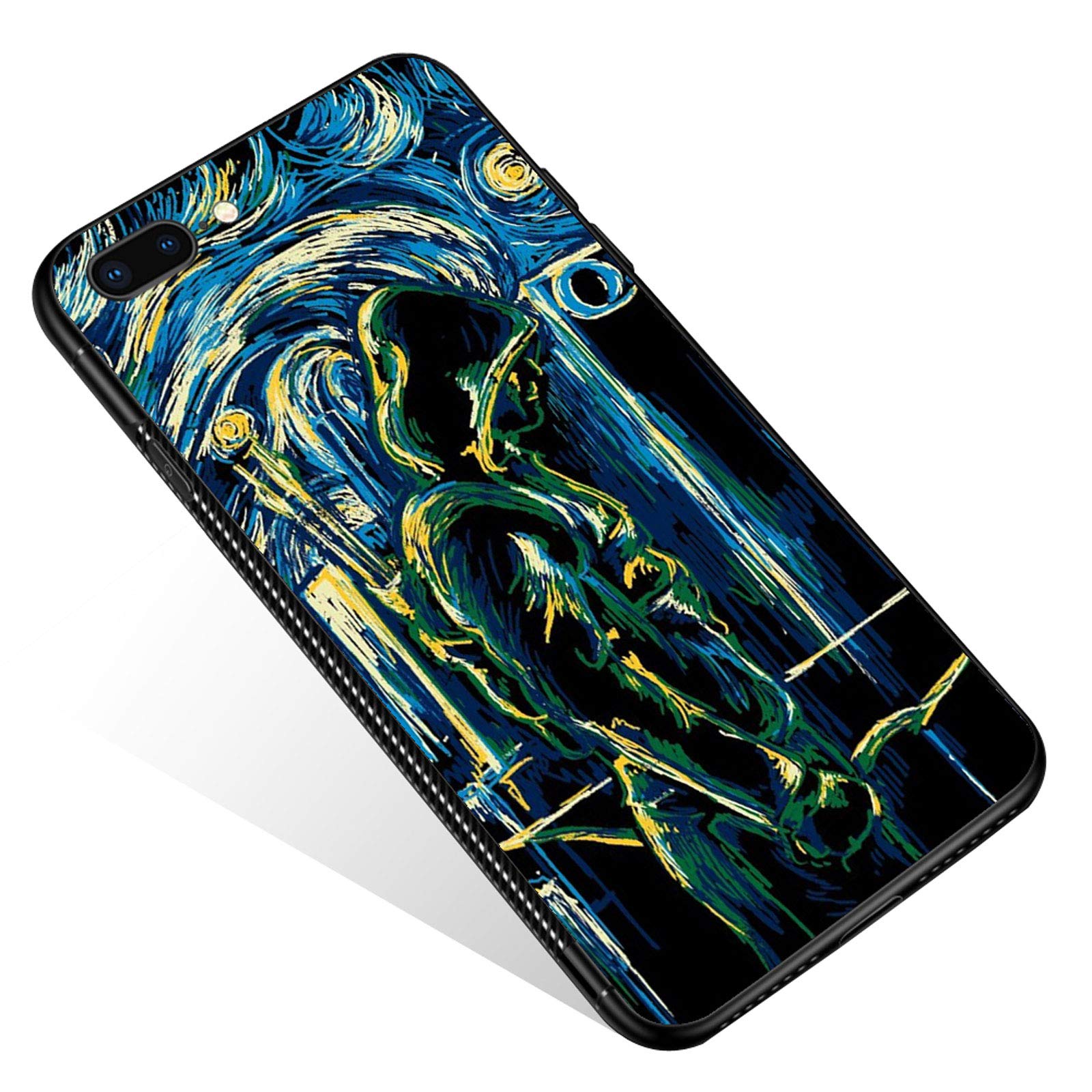 Premium Shockproof iPhone 7/8/SE (2020) Case with Tempered Glass - Abstract Archery Design for Men, Women & Teens | Durable Anti-Scratch Protection for Daily Use, Work & Outdoor Activities
