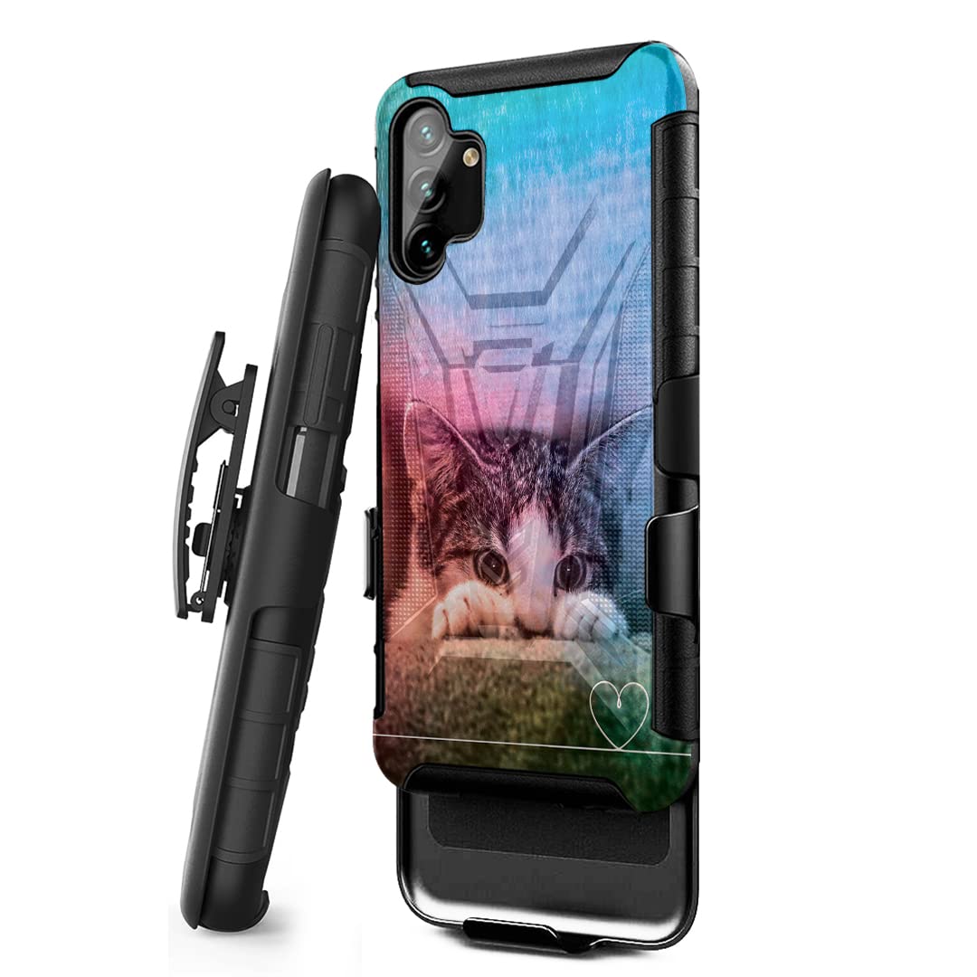 Shockproof Rugged Case for Samsung Galaxy A13 5G - Heavy Duty with Kickstand & Belt Clip - Perfect for Outdoor Adventures