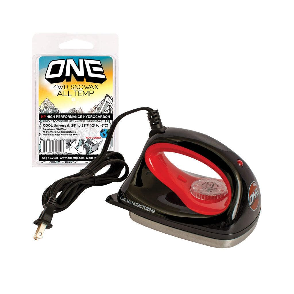 Best Hot Wax Iron for Snowboards & Skis - Professional Ski Waxing Tool for Faster Glide - Perfect for Winter Sports & Ski Maintenance at Home