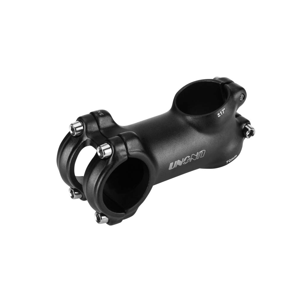 BESNIN 17° Bicycle Stem 31.8mm - 60/70/90/110/130mm MTB Handlebar Stem for Mountain Bike, Road Bike & BMX | Durable Alloy Construction for Cycling, Commuting & Trail Riding