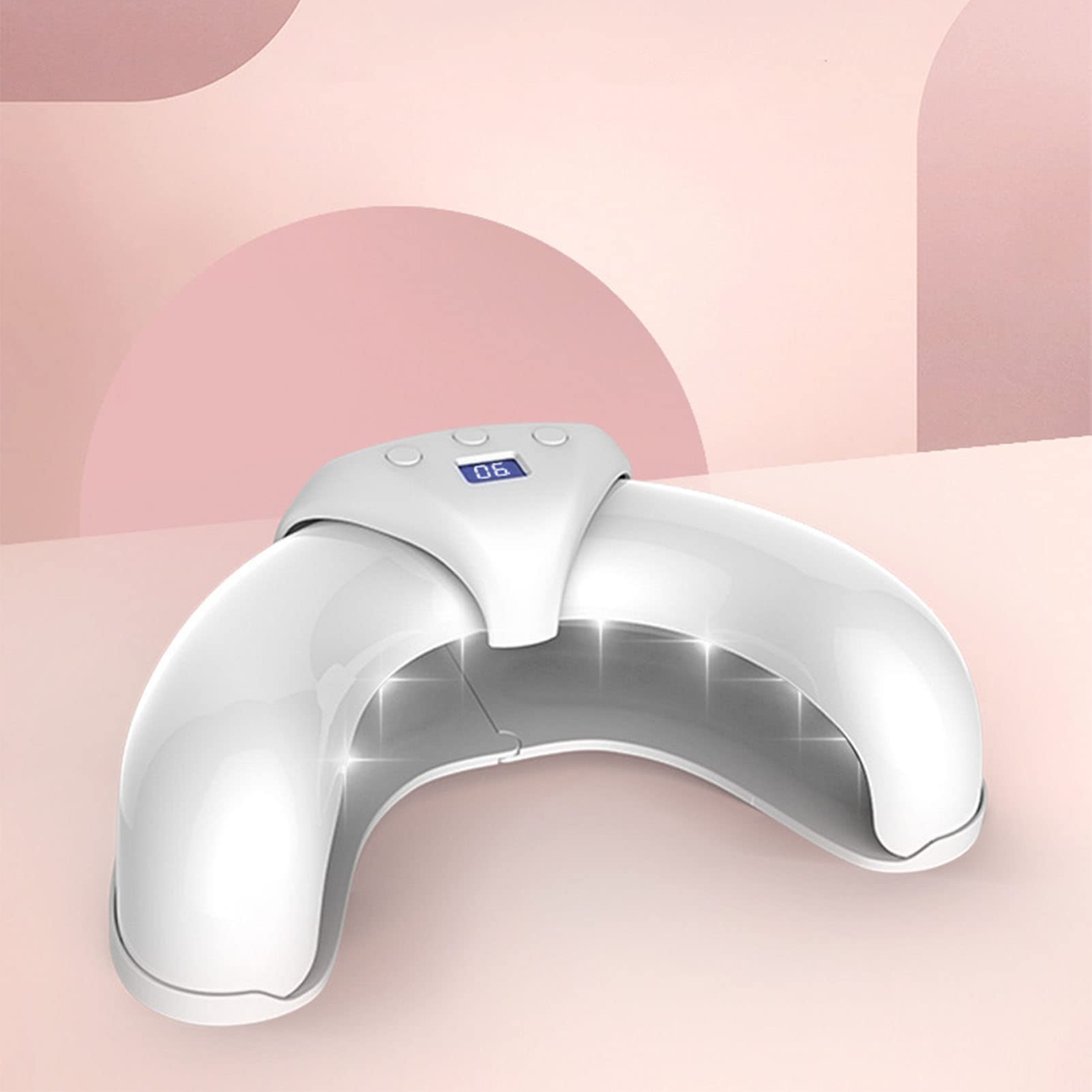 Professional UV Nail Lamp for Fast Drying - Portable LED Nail Polish Curing Light for Home, Salon & Travel Use - Perfect for DIY Manicures, Gel Nail Polish & Nail Art - Ideal for Nail Salons, Home Spa & On-the-Go Beauty