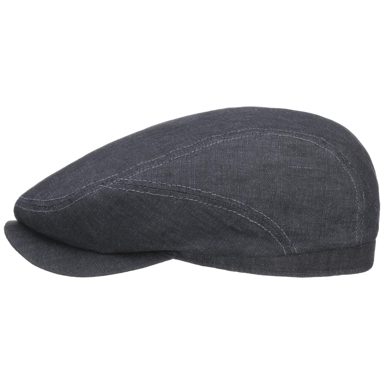 Stetson Belfast Linen Summer Flat Cap for Men - Breathable EU-Made Hat for Outdoor Activities & Casual Wear