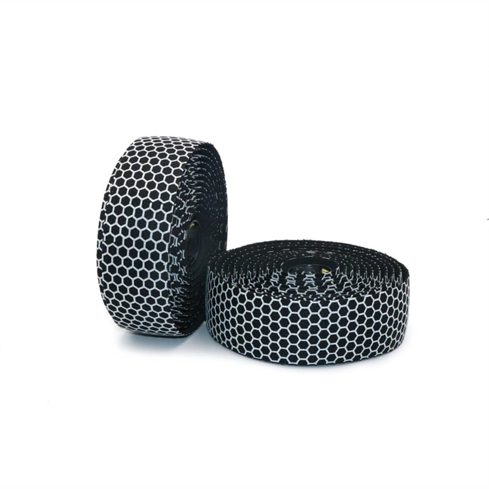 Premium Silica Gel Bicycle Handlebar Tape - Breathable, Anti-Slip Road Bike Handlebar Wrap for Racing & Fixed Gear Bikes (White) - Perfect for Long-Distance Cycling & Urban Commuting
