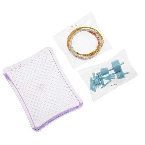 Clear Acrylic Jewelry Wire Wrapping Tool for DIY Bracelets, Earrings & Necklaces - Professional Beading & Crafting Supplies for Jewelry Making